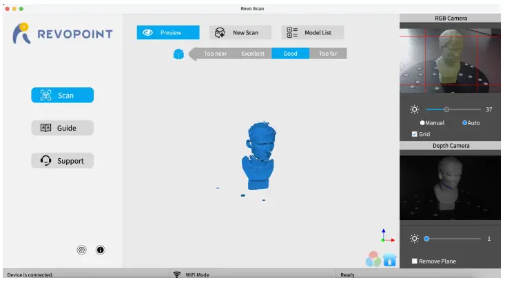 REVOPOINT Mini 3D Professional Bluelight 3D Scanner - MINI 3D Scanner 2