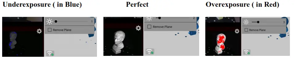 REVOPOINT Mini 3D Professional Bluelight 3D Scanner - Overexposure