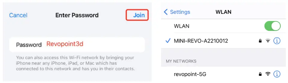 REVOPOINT Mini 3D Professional Bluelight 3D Scanner - connected