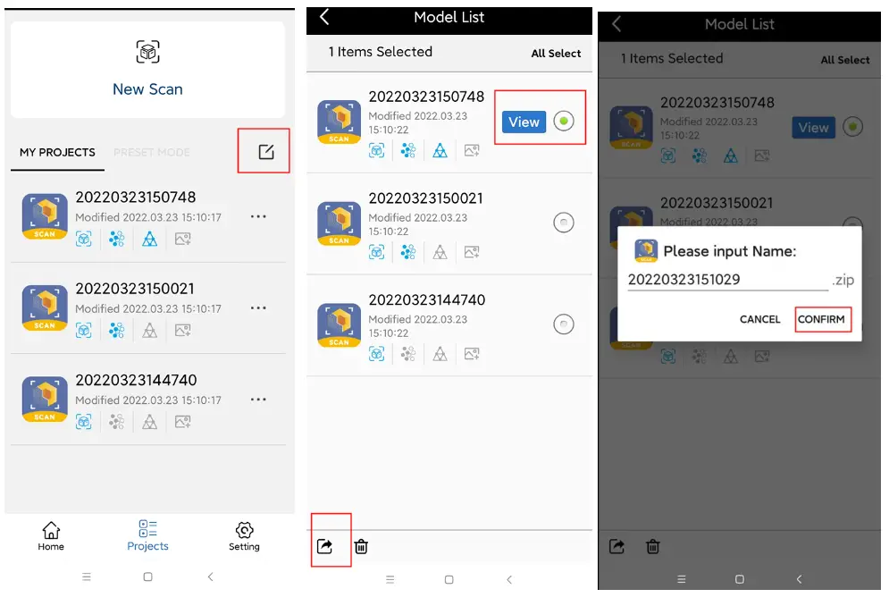 REVOPOINT Mini 3D Professional Bluelight 3D Scanner - xport the 3D