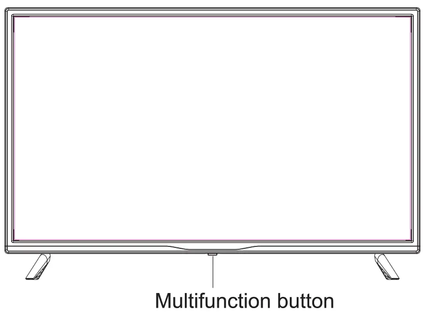 TELEFUNKEN TF LED32S69T2 31.5 Inch HD LED TV - panal