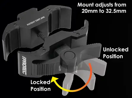 iPROTEC LG110LR 110 Lumen Led Light and Laser - MOUNTING INSTRUCTIONS 2