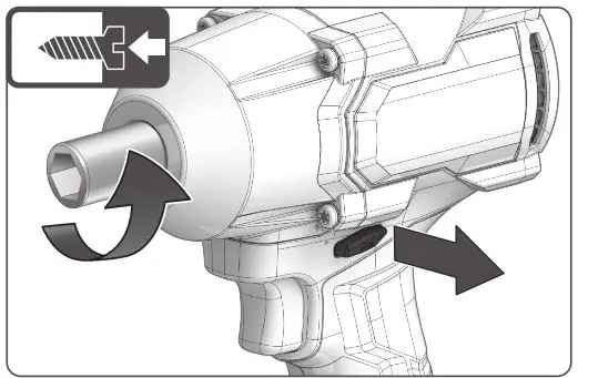 AEG BSS18MTF12BL Nut Driver 14