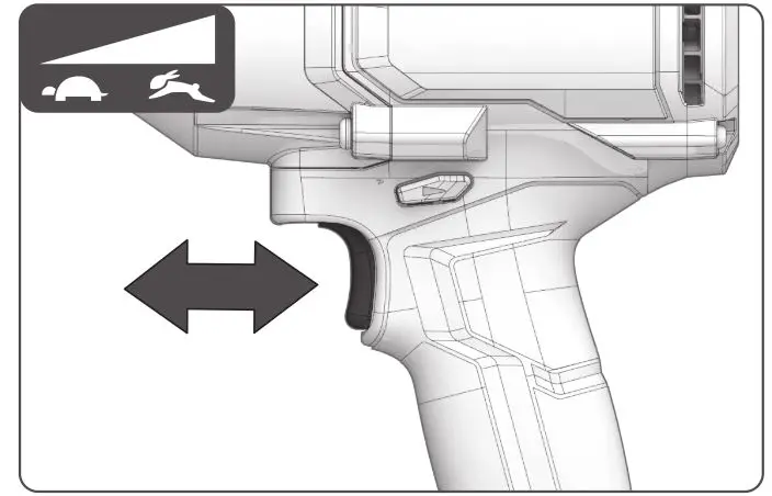 AEG BSS18MTF12BL Nut Driver 19