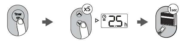 Cooper Hunter CR262-RG10G Remote Controller FIG (14)