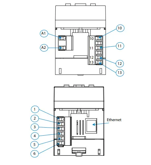Circutor CVM-E3-MINI-MC-WiEth Three Phase Power Analyser - Figure 8