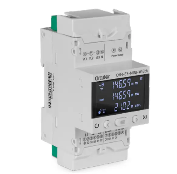 Circutor CVM-E3-MINI-MC-WiEth Three Phase Power Analyser