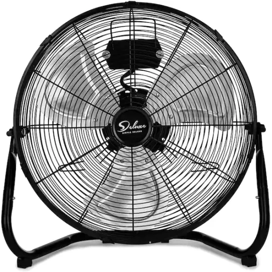 Aoibox SNMX2985 3-Speed High-Velocity Industrial Heavy Duty Metal Floor Fan