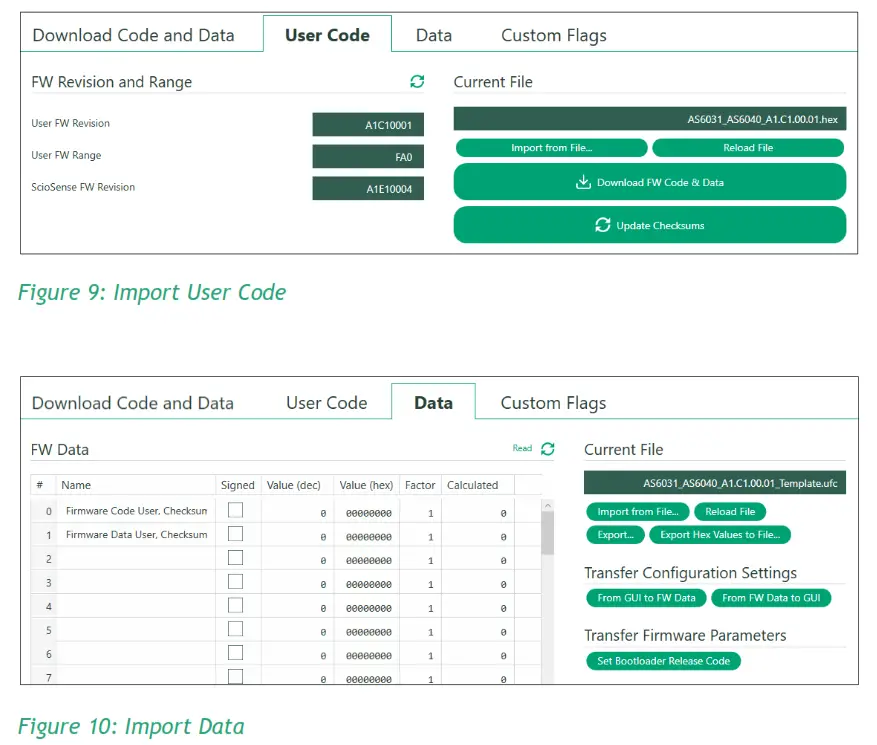 ScioSense AS6031 40 Ultrasonic Flow Meters - fig 7