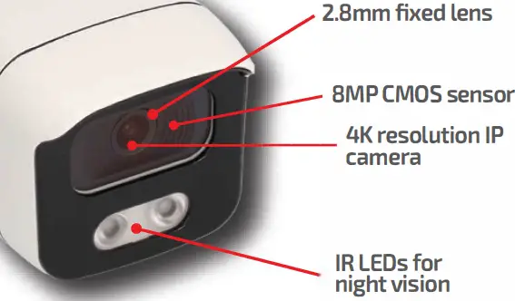 SPYCLOPS 120LT3WIP8 4K Color Night Vision IP Camera 05