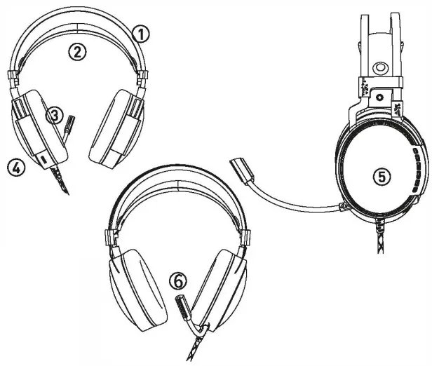 ETWAR ERT EG720 Gaming Headphones - Overview