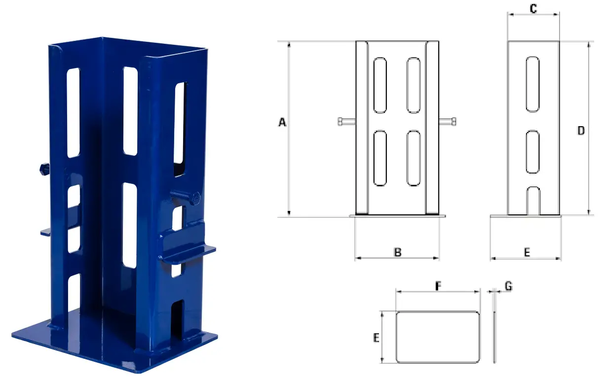 STILLAGE TAYLOR LIFTING GEAR Lifting365 Test Weight Stillage