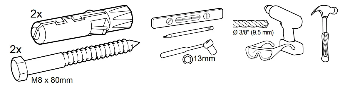 ergotron 45-354-026 LX Wall Keyboard Arm - fig 16