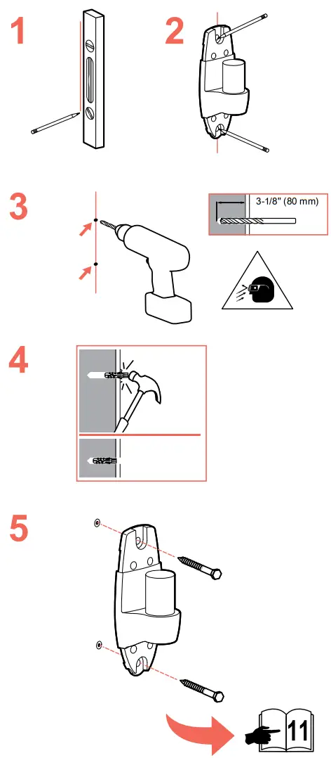 ergotron 45-354-026 LX Wall Keyboard Arm - fig 17