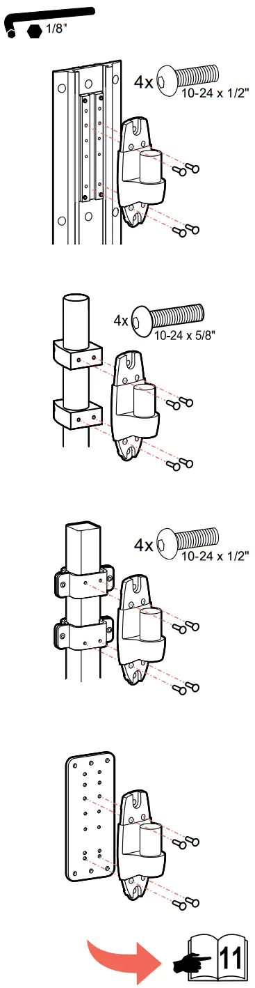 ergotron 45-354-026 LX Wall Keyboard Arm - fig 18