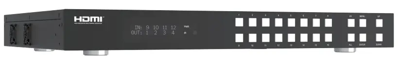 HDT HDCVT4K1616 WolfPack 4K 60 4 4 4 16x16 HDMI Matrix Switch 