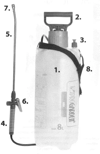 PROGARDEN 875448 Pressure Sprayer FIG (2)