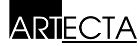 ARTECTA logo.