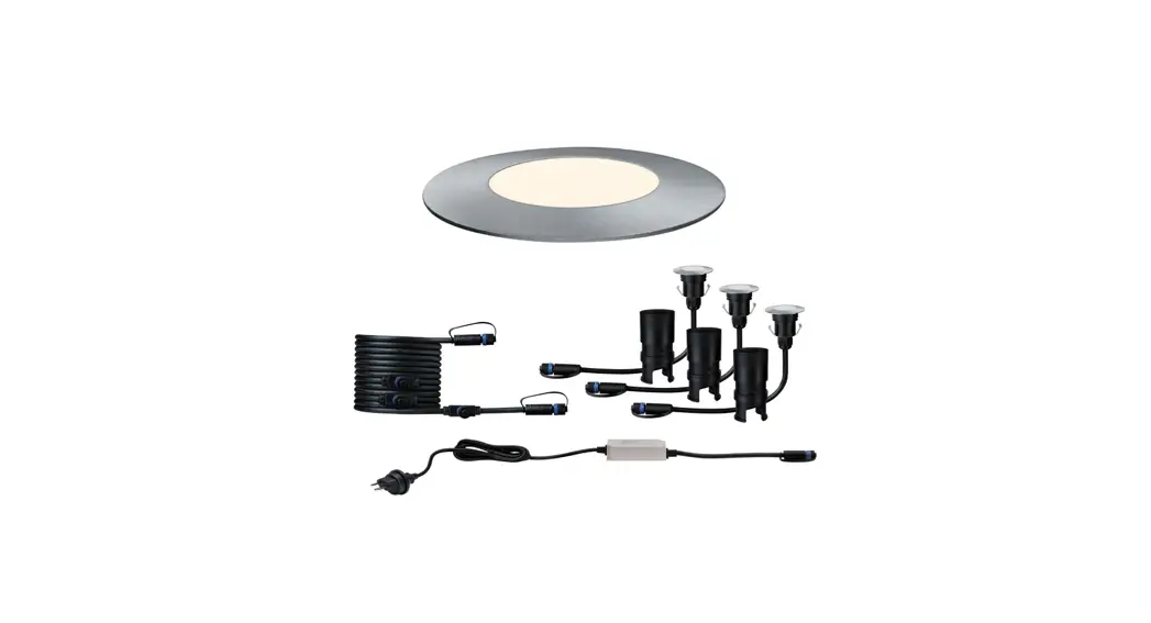Paulmann Plug & Shine Led Recessed Floor Luminaire Floor Basic Set Instructions
