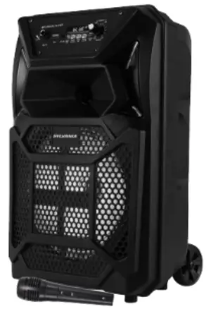 SYLVANIA SPA081-C 8 Inch Bluetooth Tailgate Speaker with Wheel and Mic-FM Radio
