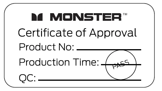 MONSTER Airmars XKT03 Bluetooth Wireless Headphones fig 6