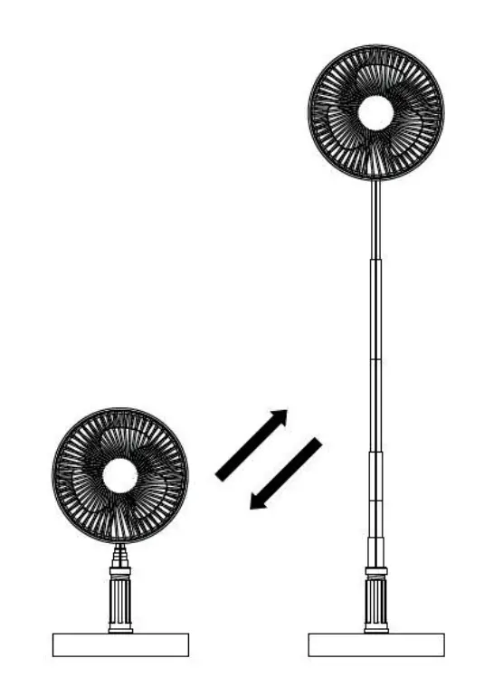 GERMANICA GER20CMFF Foldable USB Fan - fig 6