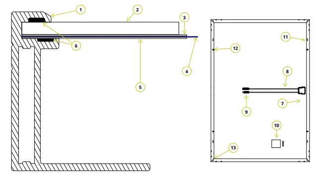 Kensol-KS400M-SH-PV-Solar-Monocrystalline-Shingled-Shingle-Fig-01
