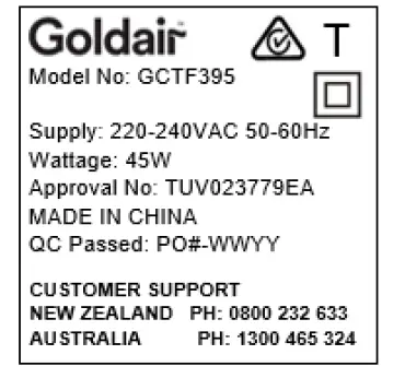 Goldair-GCTF395-96cm-Tower-Fan-fig- (3)