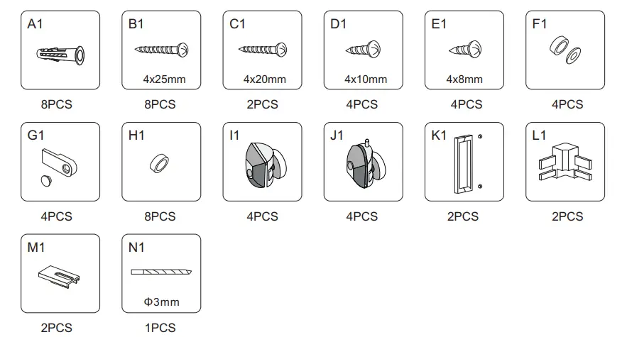 Sanimaster Star and e Douchecabine - Installation instructions 2