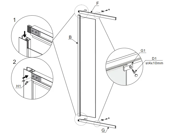 Sanimaster Star and e Douchecabine - instructions 21