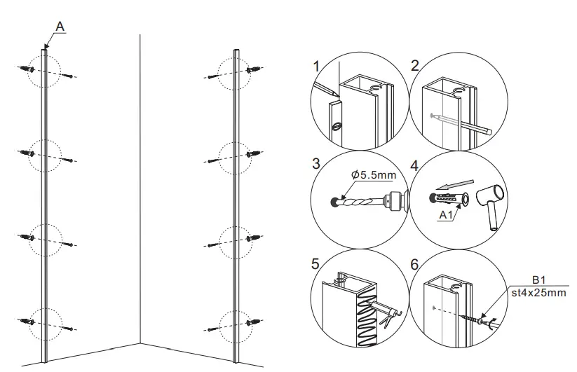 Sanimaster Star and e Douchecabine - instructions