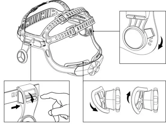 FIG 10 ADJUSTING VIEWANGLE POSITION