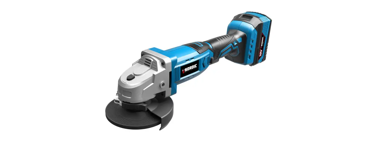 Nordic Poba2550 18v 115mm Cordless Angle Grinder User Manual