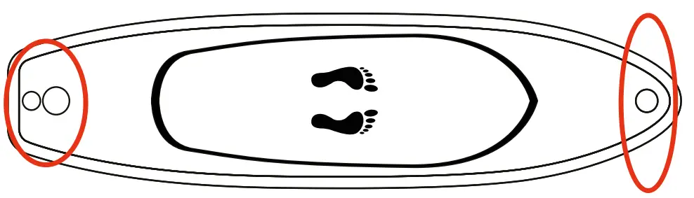 SPORTSTECH WBXs 250 SUP Board - sambol 7