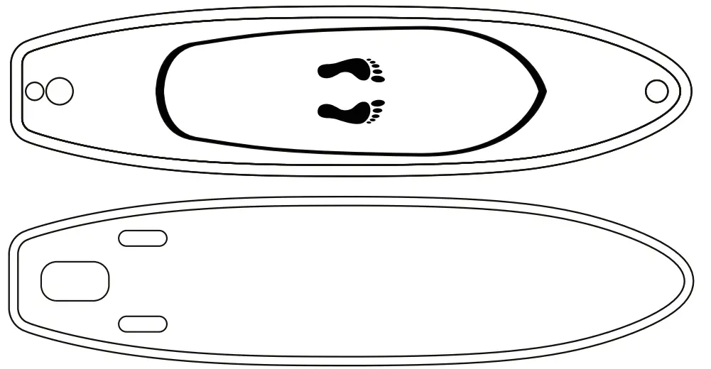 SPORTSTECH WBXs 250 SUP Board - sambol 9