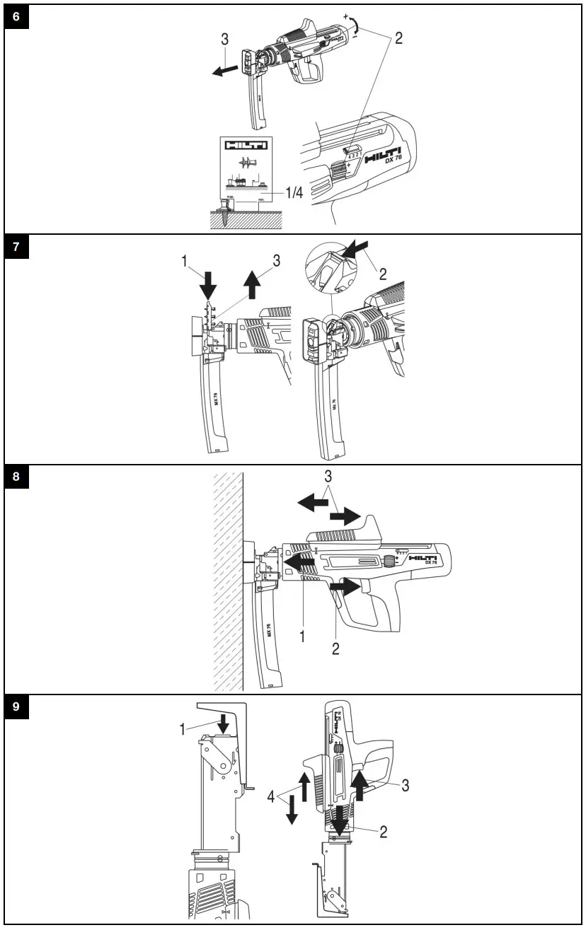 HILTI DX 76 Powder Actuated Tool - Figure 3