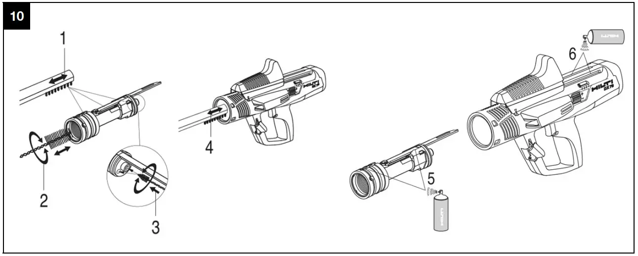 HILTI DX 76 Powder Actuated Tool - Figure 4