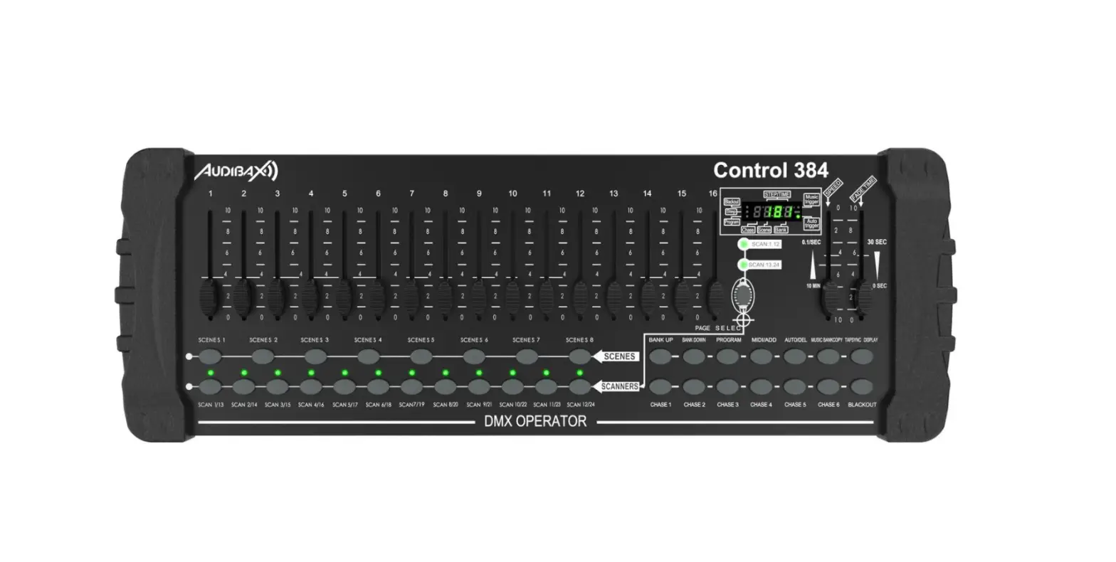 Audibax Control 384 Channel Dmx Controller User Manual
