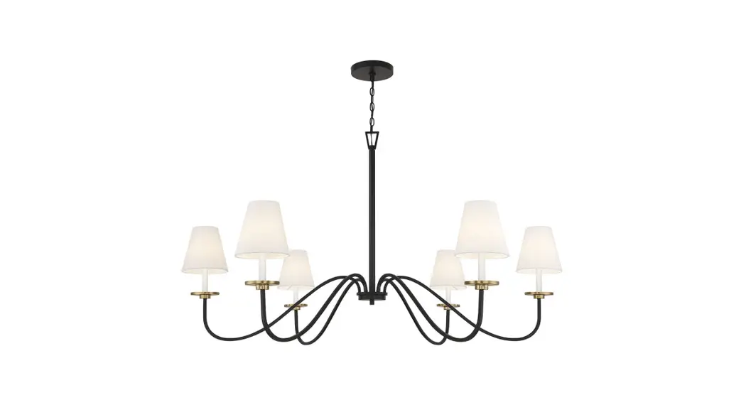 Meridian Lite Trends M100106bnb 6-light Chandelier Instruction Manual