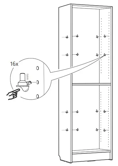 IKEA BILLY Bookcase - Overview 17