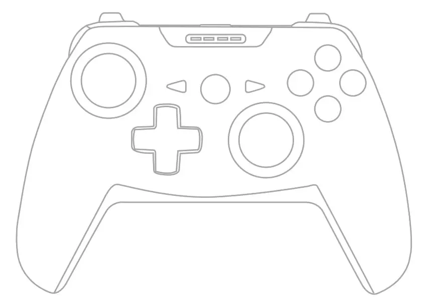 GENESIS PV58 Mangan PC Wireless Gamepad -