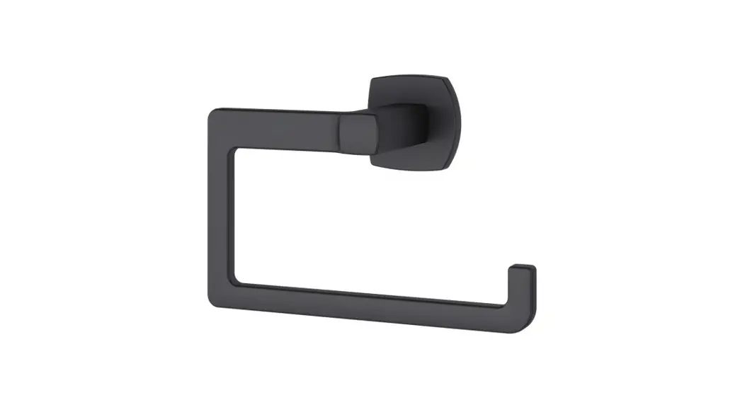 Pfister Brb-da1b Deckard Matte Black Wall Mount Towel Ring Installation Guide