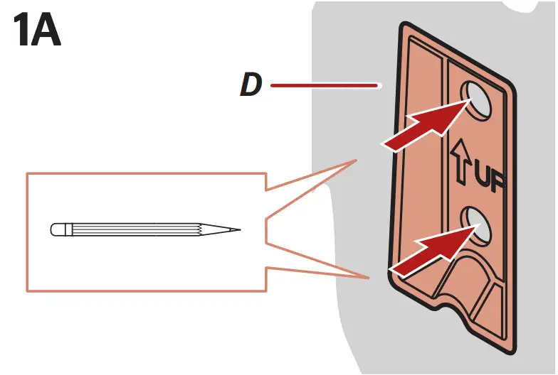 PfISTER BRB DA1B Deckard Matte Black Wall Mount Towel Ring - fig 3