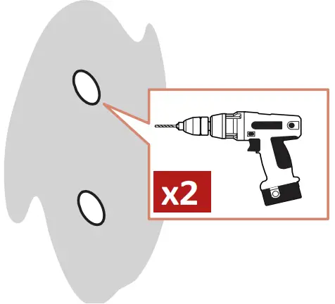 PfISTER BRB DA1B Deckard Matte Black Wall Mount Towel Ring - fig 5