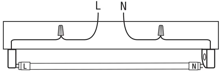 FEIT ELECTRIC T4815 Ballast Bypass Linear LED Tube - ssembly Instructions