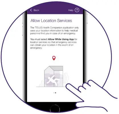 TELUS Health Companion App - permissions 2