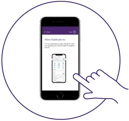 TELUS Health Companion App - permissions 3