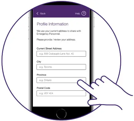 TELUS Health Companion App - profile 2
