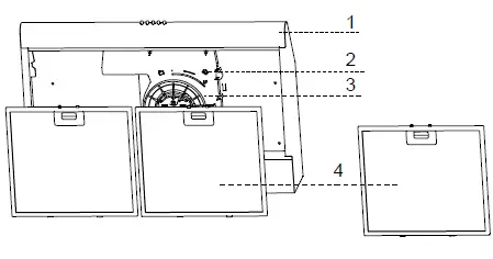 Comfee CVU30W4AST Range Hood 1