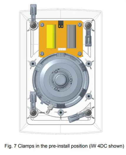 TANNOY iW 62S-WH 2 x 6 In-Wall Subwoofer - Fig. 7